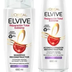 SHAMPOO Y ACONDICIONADOR LOREAL 680ML