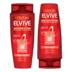 JUEGO SHAMPOO Y ACONDICIONADOR COLOR VIVE LOREAL360ML