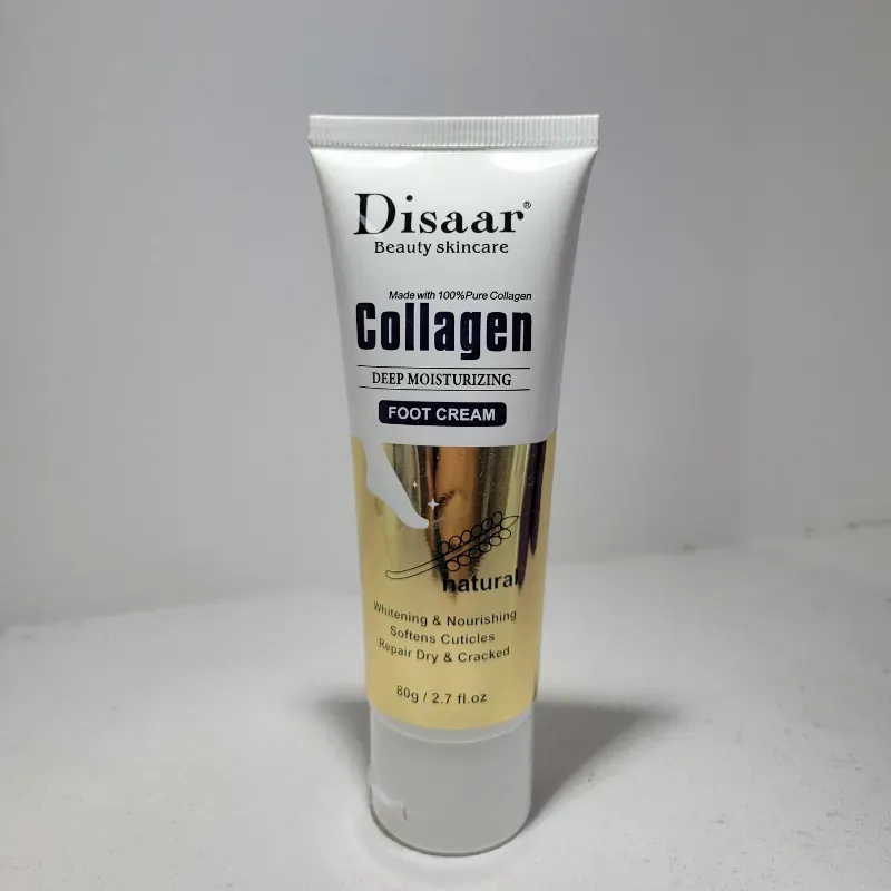 Crema de colágeno para los pies 