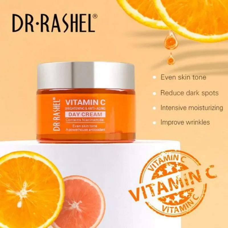 CREMA FACIAL HIDRATANTE CON VITAMINA C 