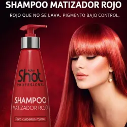 SHAMPOO MATIZADOR ROJO SHOT 300ml