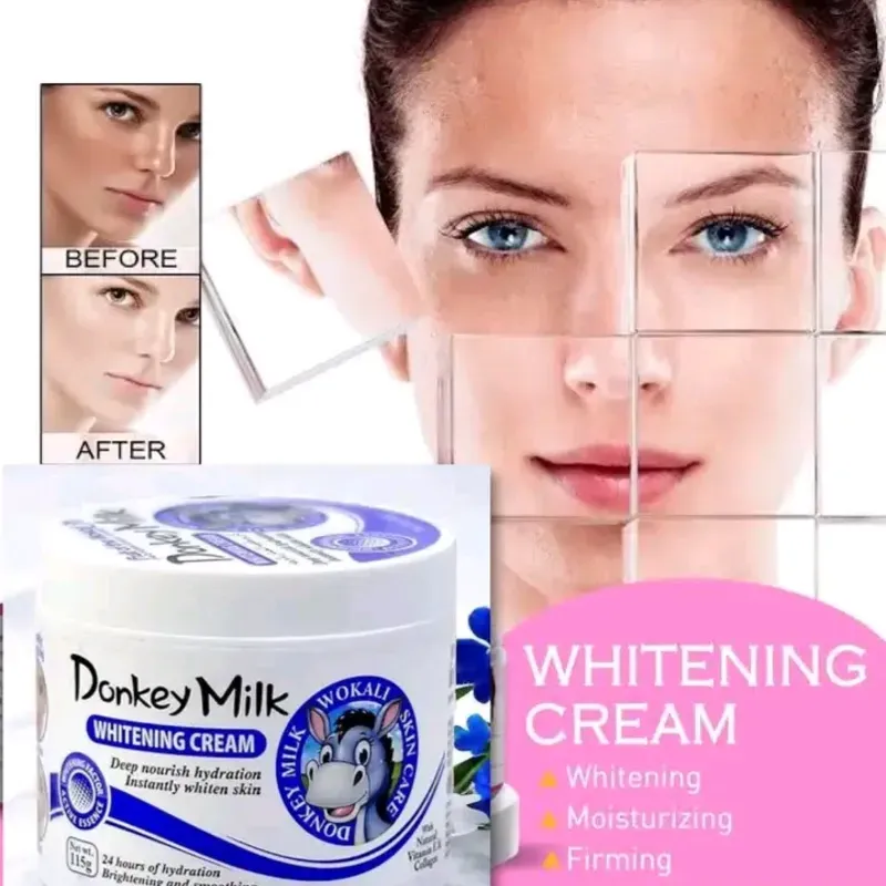 CREMA FACIAL MISS VANESSA BLANQUEADORA DE LECHE DE BURRO