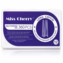 CAJA UÑAS MISS CHERRY 360 unid