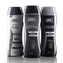 SHAMPOO OSCURECEDOR NEGRO JAYLI 440ML
