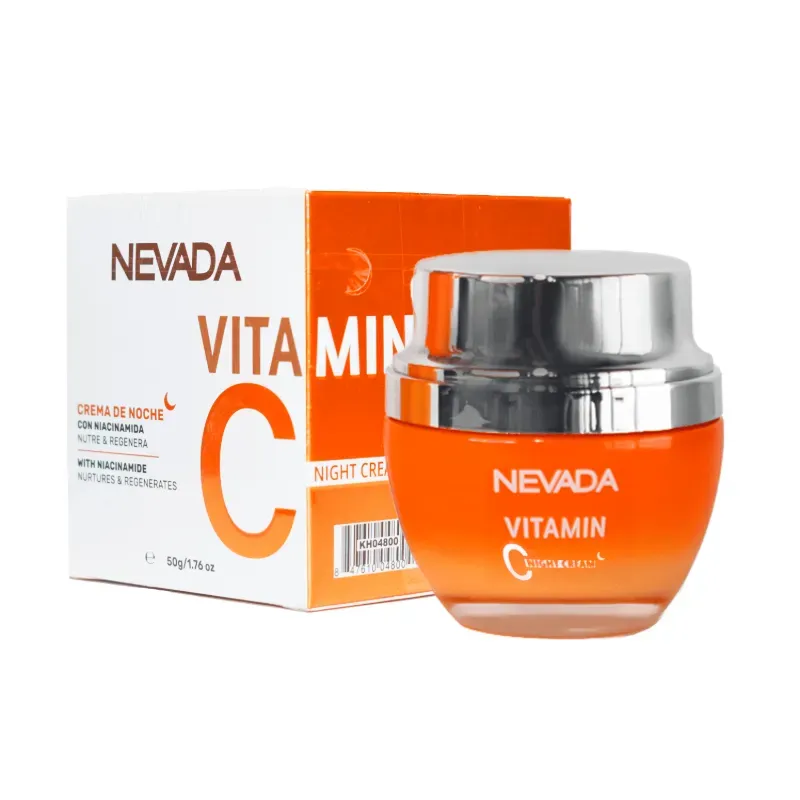 Crema vitamina c con niacinamida 🌞🌛