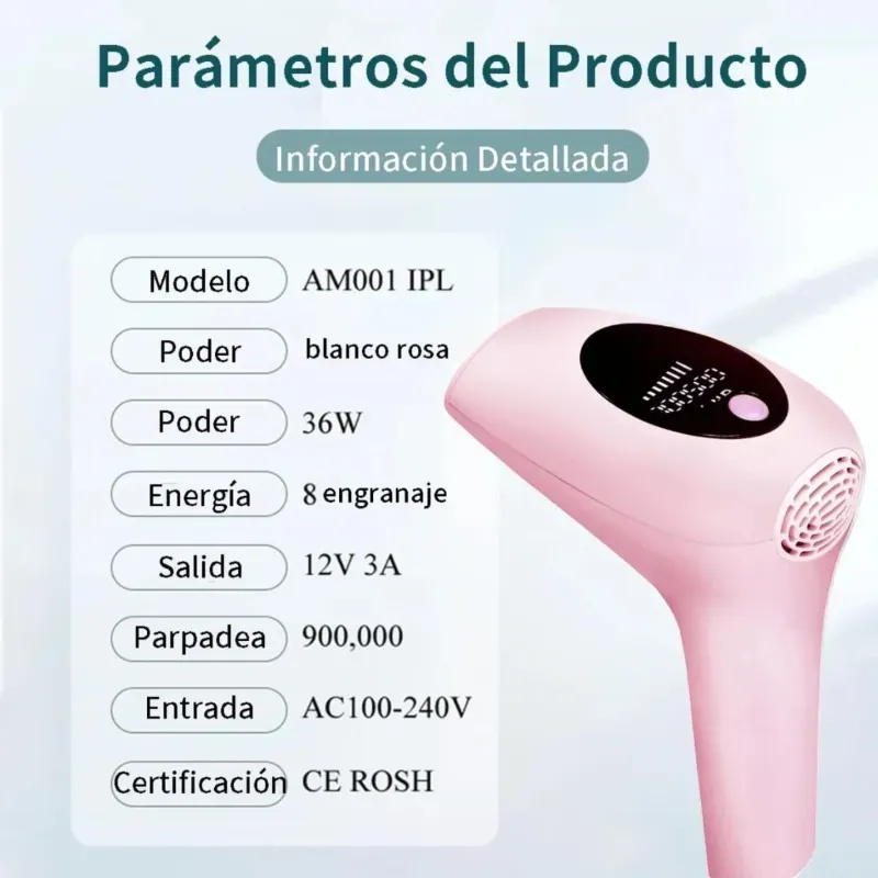 Depilador Láser 