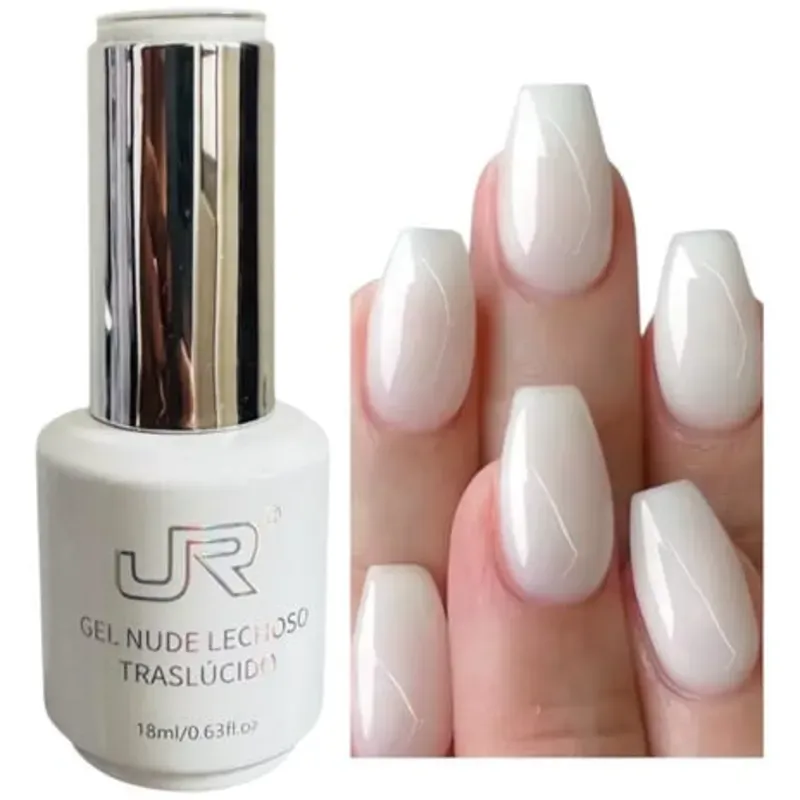 Esmalte blanco lechoso traslúcido JR 18ml 