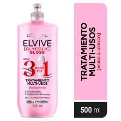 TRATAMIENTO 3 EN 1 LOREAL GLYCOLIC GLOSS 500ML
