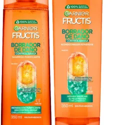 JUEGO SHAMPOO GARNIER BORRADOR DE DAÑO 350ML