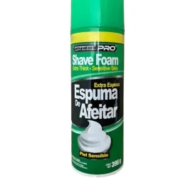 ESPUMA DE Afeitar STEEL PRO 396GR