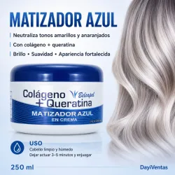 CREMA MATIZADORA COLAGENO+KERATINA 250g