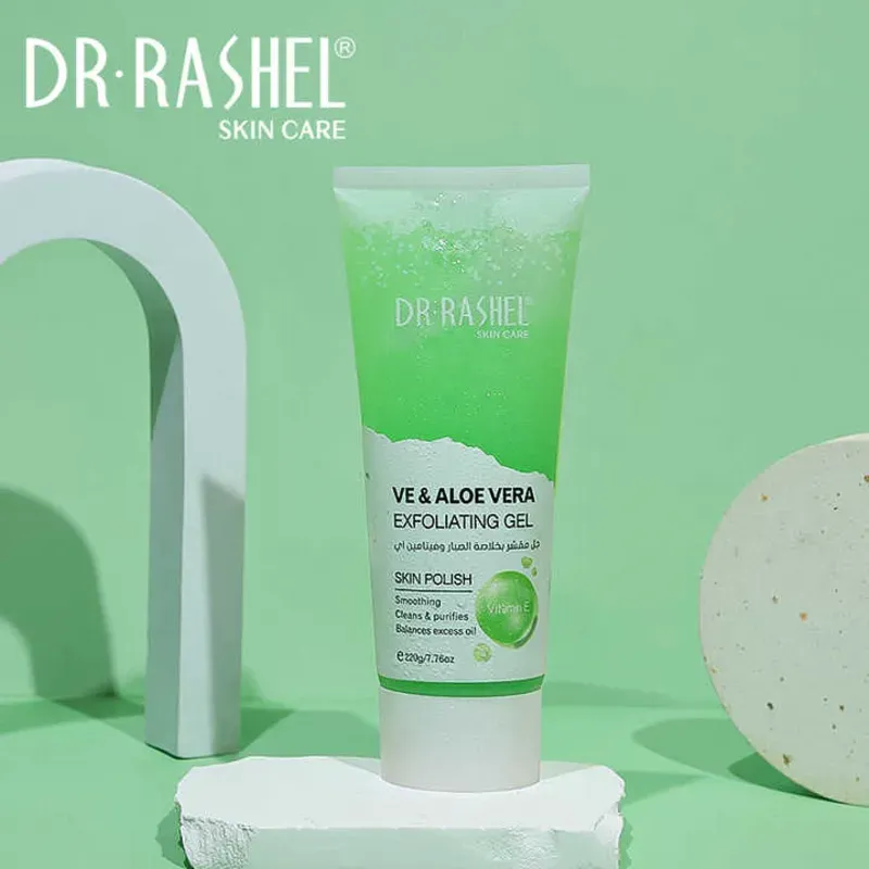 EXFOLIANTE FACIAL DR RASHEL CON ALOE VERA 220g