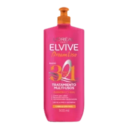 TRATAMIENTO MULTIUSO LOREAL 3 EN 1 DREAM LISO 500ML