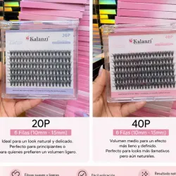 EXTENCIONES DE PESTAÑAS POR PUNTO 20P, 30P y 40P