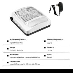 EXTRACTOR DE POLVO 100 W