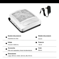 Extractor de polvo 100w