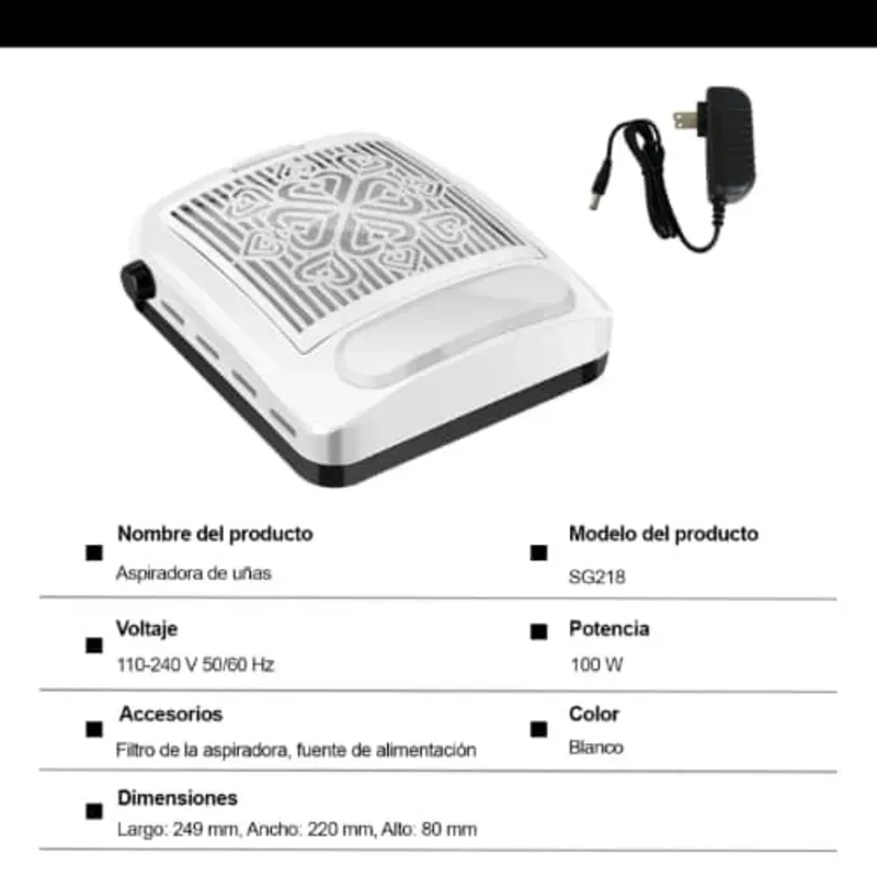 Extractor de polvo 100w