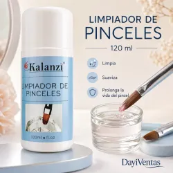 LIMPIADOR PARA PINCEL 120ml KALANZI