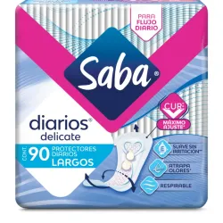 PROTECTORES DIARIOS 90u SABA