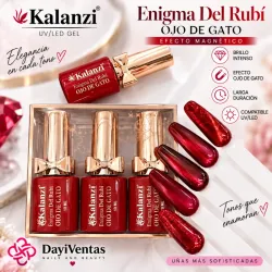 ESMALTE OJO GATO ENIGMA DEL RUBI KALANZI 10ml