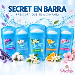 DESODORANTE SECRET BARRA 45gr