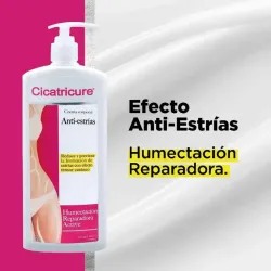 CREMA CORPORAL CICATRICURE ANTI ESTRÍAS 400ML