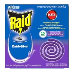REPELENTE EN ESPIRAL CAJA 10 UNIDADES 