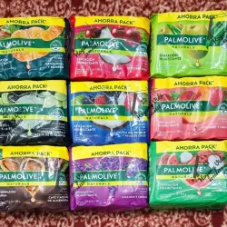 ESTUCHE DE 4 JABONES PALMOLIVE 120G