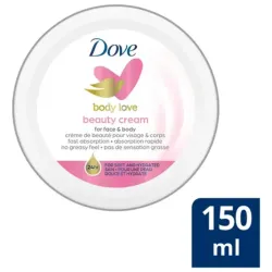 CREMA CORPORAL Y FACIAL DOVE 150M