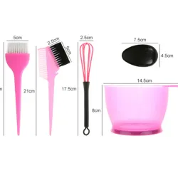 Kit boll para peluquería con accesorios 