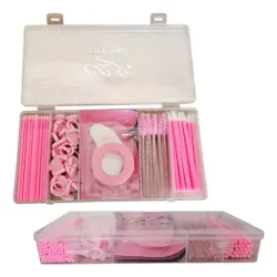 KIT CON UTENSILIOS PARA PESTAÑAS 