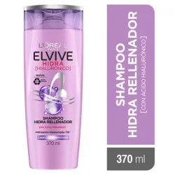 SHAMPOO LOREAL HIDRA HIALURONICO 370ML