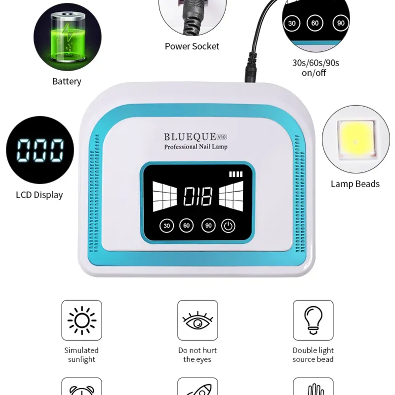 LAMPARA RECARGABLE 76W 