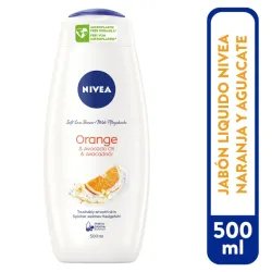 JABÓN LIQUIDO NIVEA NARANJA Y ACEITE DE AGUACATE 500ML