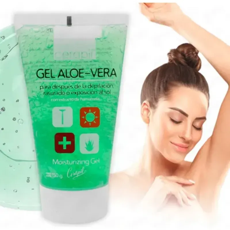 GEL ALOE VERA PARA DESPUES DE DEPILACIÓN