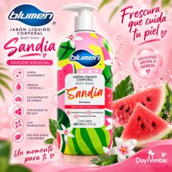 GEL DE BAÑO BLUMEN 650ml SANDIA 