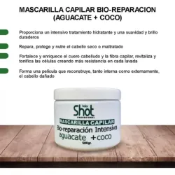 MASCARILLA CAPILAR AGUACATE +COCO 500ML