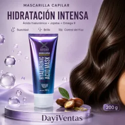 MASCARILLA CAPILAR XIOMARA CON ÁCIDO HIALURÓNICO 