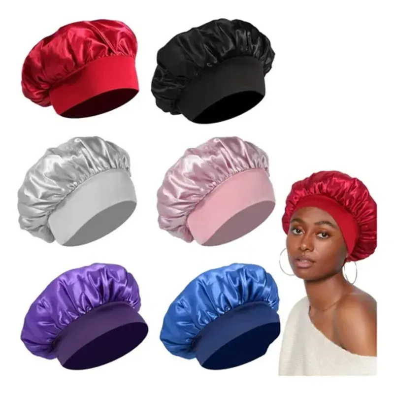 GORRO DE SATIN PARA EL CUIDADO DEL CABELLO