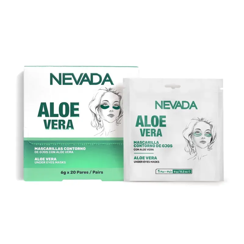 MASCARILLA CONTORNO DE OJOS CON ALOE VERA