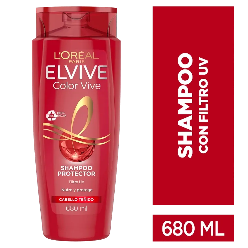 SHAMPOO LOREAL COLOR VIVE 680ML