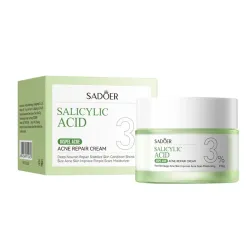 Mascarilla de algodón con ácido salicílico para el acné, 110g