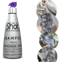 SHAMPOO MATIZADOR SHOT PLATINO 