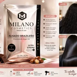 ALISADO BRASILEÑO MILANO 120 ml