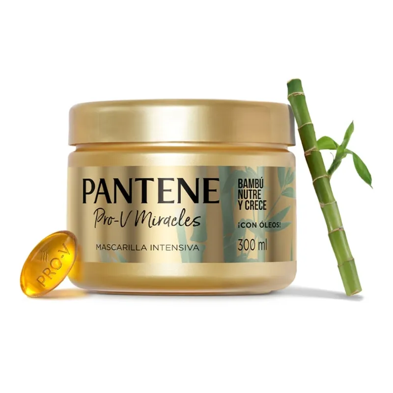 MASCARILLA PANTENE BAMBÚ NUTRE Y CRECE 300 ML