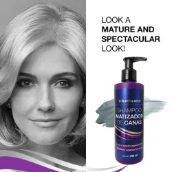 SHAMPOO MATIZADOR DE CANAS XIOMARA 240ML