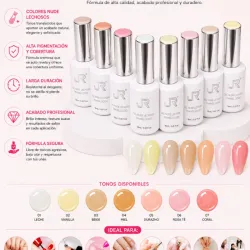 ESMALTE NUDE  LECHOSO TRASLUCIDO JR 18ML