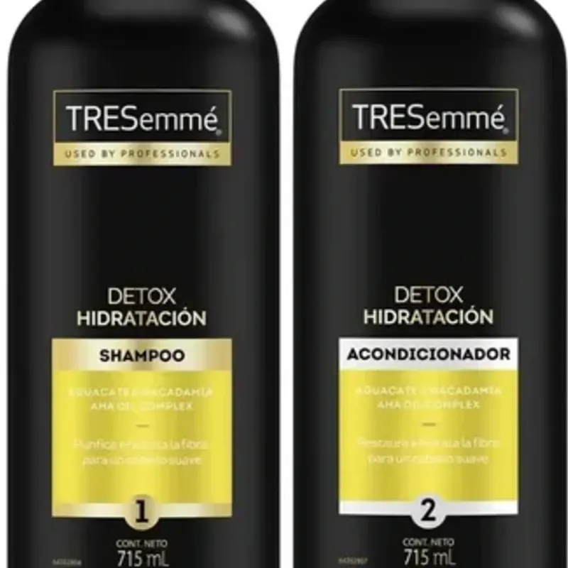 JUEGO DE SHAMPOO Y ACONDICIONADOR TRESEMME 715ML