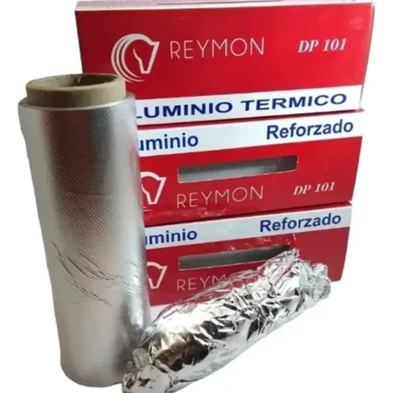 PAPEL ALUMINIO CON SU GORRO TERMICO 
