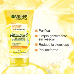 GEL LIMPIADOR GARNIER VITAMINA C